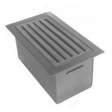 Raccoglicenere per Camino Rettangolare ad incasso 15020-25x44