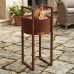Brucialegna da Esterno in Metallo Effetto Corten: MONOLITE