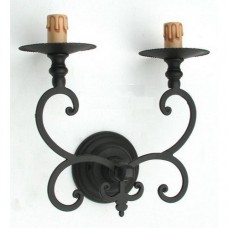 Applique in ferro forgiato 2 Luci Art. CFI 025 X 1088