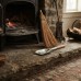 Set Scopino e Paletta in Fibra Naturale e Metallo Galvanizzato.FLEA