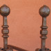 Coppia Alari Camino Sfera Grande Art. CFI0040047