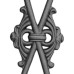 Ringhiera in fusione di ghisa modello Ring34
