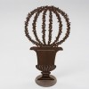 Topiary in Ferro con Vaso Classico. BOSSO