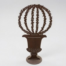 Topiary in Ferro con Vaso Classico. BOSSO Topiary in Ferro con Vaso Classico. BOSSO