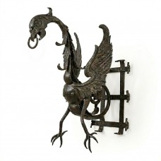 Scultura in Ferro Battuto da Appendere DRAGON