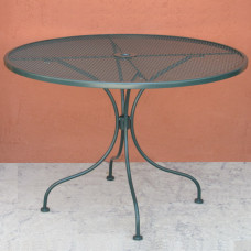 Tavolo tondo in ferro. COLORADO Ø 105