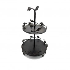 Alzata portafrutta a due piani. FRUIT