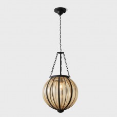Lampadario a soffitto in vetro e ferro. SPHERE