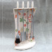 Kit attrezzi caminetto, stufa, focolare. CARRY