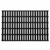 Griglia cenere modulare camino e BBQ in ghisa. CFI-GRATE-BIG-SIZE/X