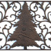 Zerbini o Pulisciscarpe Rettangolare. Albero di Natale