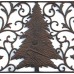 Zerbini o Pulisciscarpe Rettangolare. Albero di Natale Zerbini o Pulisciscarpe Rettangolare. Albero di Natale