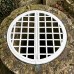 Copertura circolare in ferro forgiato per pozzo Copertura circolare in ferro forgiato per pozzo