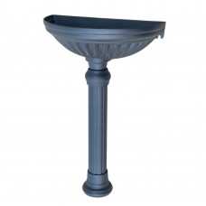 Vaschetta a Muro Versilia con colonna copri scarico 3003/50