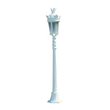 Palo illuminazione alluminio. Farol 0311