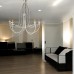 Sospensione a soffitto in ferro 5 luci. SOFT Sospensione a soffitto in ferro 5 luci. SOFT