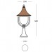Lampara rame a muretto. Art. 950350-14 Lampara rame a muretto. Art. 950350-14