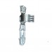 Maniglia con placca in ferro per porte e cancelli. CFI-832/4