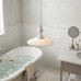 Lampadario Sospensione Moderno in Legno Bianco. CLOUD Lampadario Sospensione Moderno in Legno Bianco. CLOUD