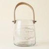 Barattolo o Vaso in Vetro Con Manico Decorativo. LOREM