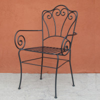 Poltrona ferro forgiato ROSE