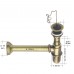 Sifone a Bottiglia con tappo da 1 1/4". 13165-007-GATTINARA PICCOLA