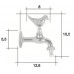 Rubinetto attone Uccellino da 1/2''. 13950 Rubinetto attone Uccellino da 1/2''. 13950