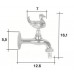 Rubinetto Anatra animale ottone da 1/2''.  13952
