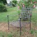 Salotto ferro forgiato a mano per giardino, portico e terrazzo. TRISTANO