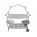 Carrello Barbecue in ferro e travertino. GRILL