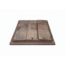 Chiusino a 3 sportelli in ghisa. X5 