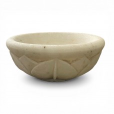 Ciotola in marmo bianco da appoggio. LOUISE