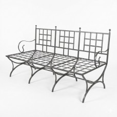 Divano 3 posti in ferro battuto. MAYER