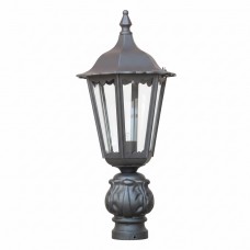 Lanterna da muretto  in alluminio esagonale decorata. 12034/M1