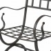Poltrona giardino,cucina in ferro forgiato. Modello Diana