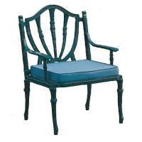 Divanetto 1 posto alluminio per interno/esterno. GALLES-1