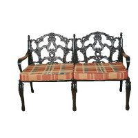 Divano 2 posti alluminio per interno/esterno. INGLES-2