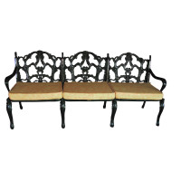 Divanetto 3 posti alluminio per casa o giardino. INGLES-3