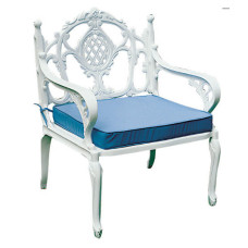 Divano 1 posto alluminio per terrazzo, casa e giardino. FLORIDA-1 