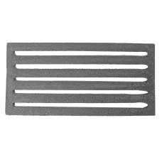Griglia in Ghisa per Ceneriere Camino cm 18x38
