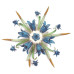 Plafoniera Grano Art. PL.4445/6