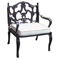 Divanetto 1 posto alluminio per casa o giardino. INGLES-1