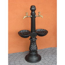 Fontana ghisa Elvio doppia vasca. 1040
