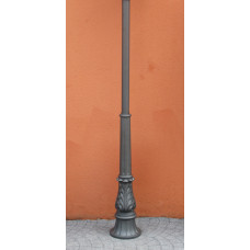 Lampione illuminazione artistico ghisa acciaio Italia. 12100/190/X