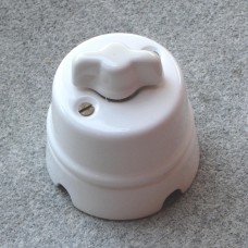 Interruttore/Deviatore in ceramica bianca. CFI-B291
