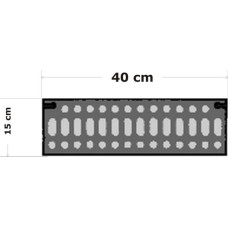 Art.11007 Elemento Griglia di Raccordo Rettilinea