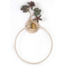 Art. AB.8085 Portasalviette tondo con rose Dec.05