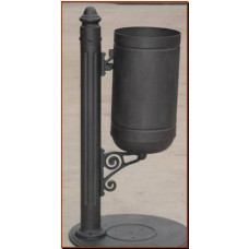 Cestino rifiuti Tomis senza coperchio. 6007