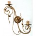Applique in ferro forgiato 2 Luci Art. CFI 025 X 1086 Applique in ferro forgiato 2 Luci Art. CFI 025 X 1086