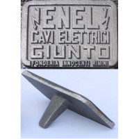 Segna giunto ENEL in ghisa. SEGNACAVO11X13. DS4222 UE 